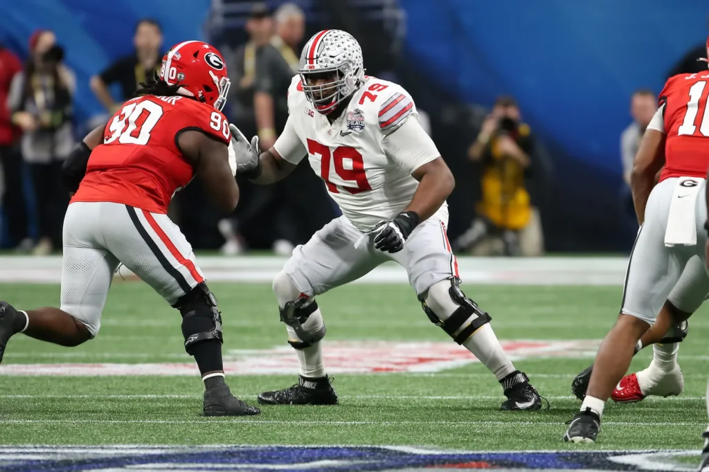 Browns select Ohio State OT Dawand Jones with pick no. 111 in the