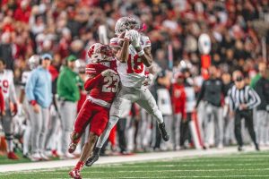 Marvin Harrison Jr. vs Wisconsin | Image Credit: The Ohio State University Department of Athletics