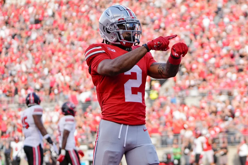 Ohio State WR Emeka Egbuka | Image Credit: USA Today