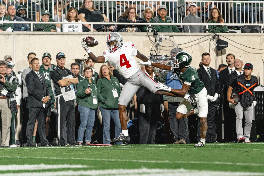 Ohio State WR Jeremiah Smith | Image Credit: The Ohio State University Department of Athletics