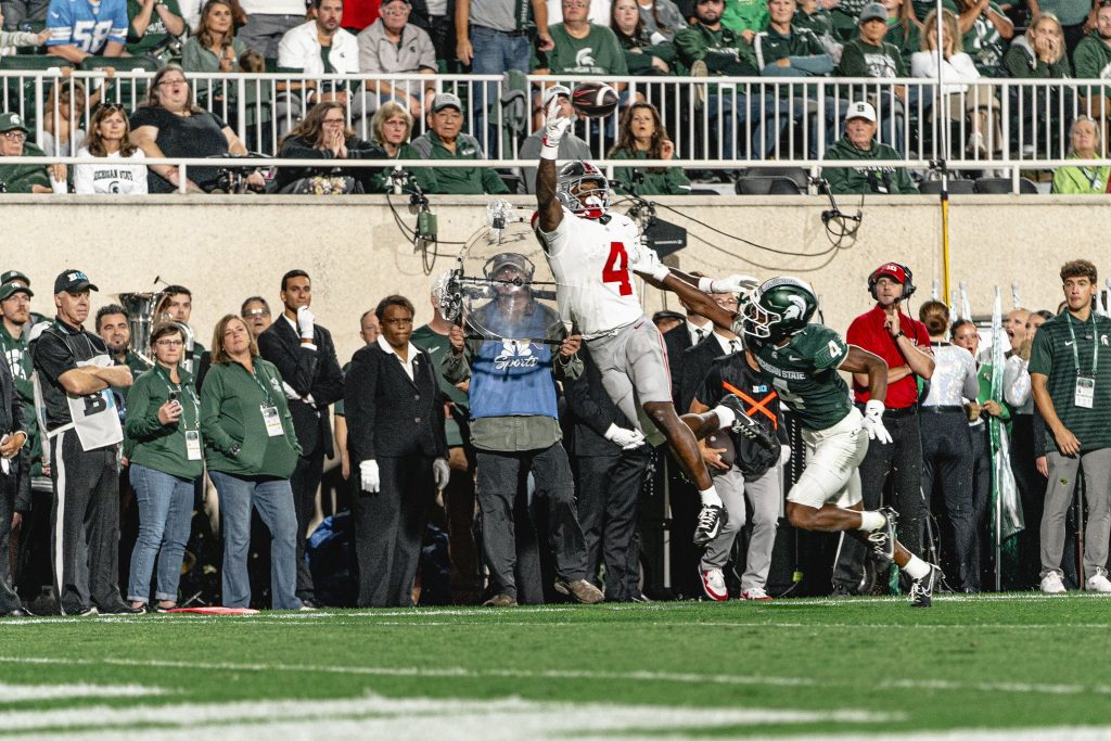 Ohio State WR Jeremiah Smith | Image Credit: The Ohio State University Department of Athletics