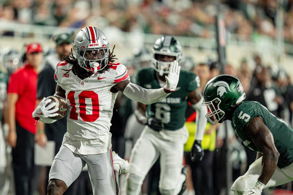 Ohio State CB Denzel Burke | Image Credit: The Ohio State University Department of Athletics