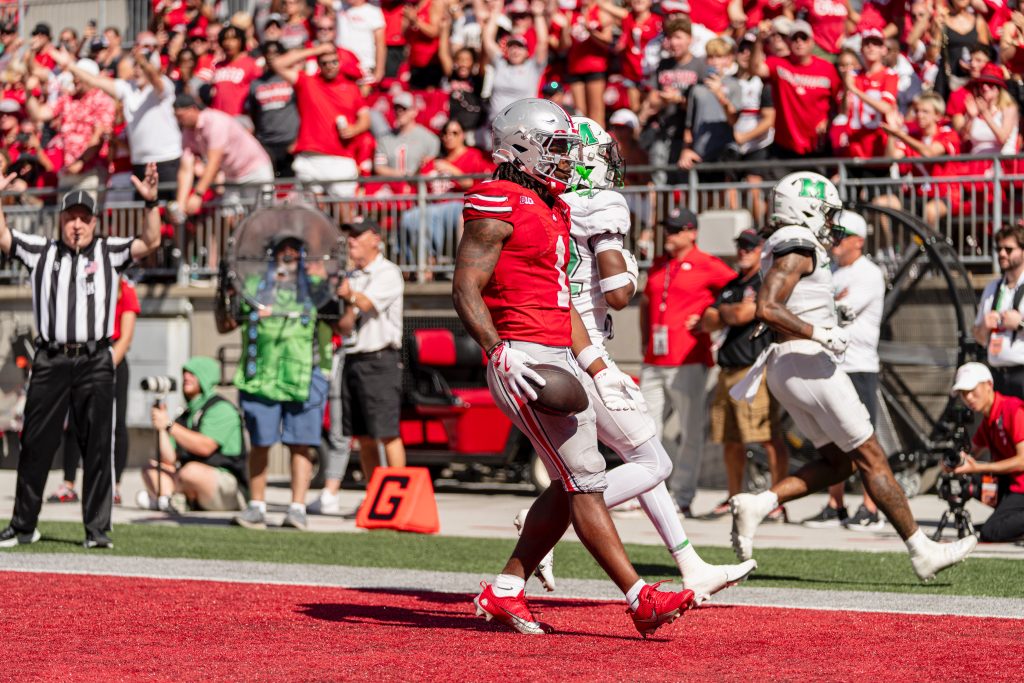 Ohio State Buckeyes RB Quinshon Judkins | Image Credit: The Ohio State University Department of Athletics