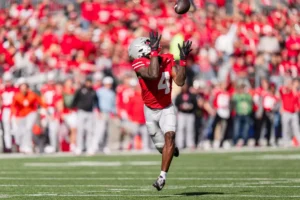 Ohio State WR Jeremiah Smith | Image Credit: The Ohio State University Department of Athletics 