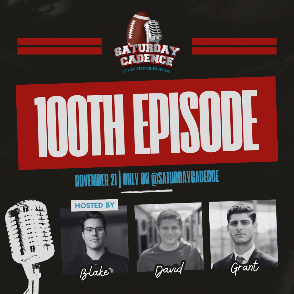 Saturday Cadence Podcast 100th Episode