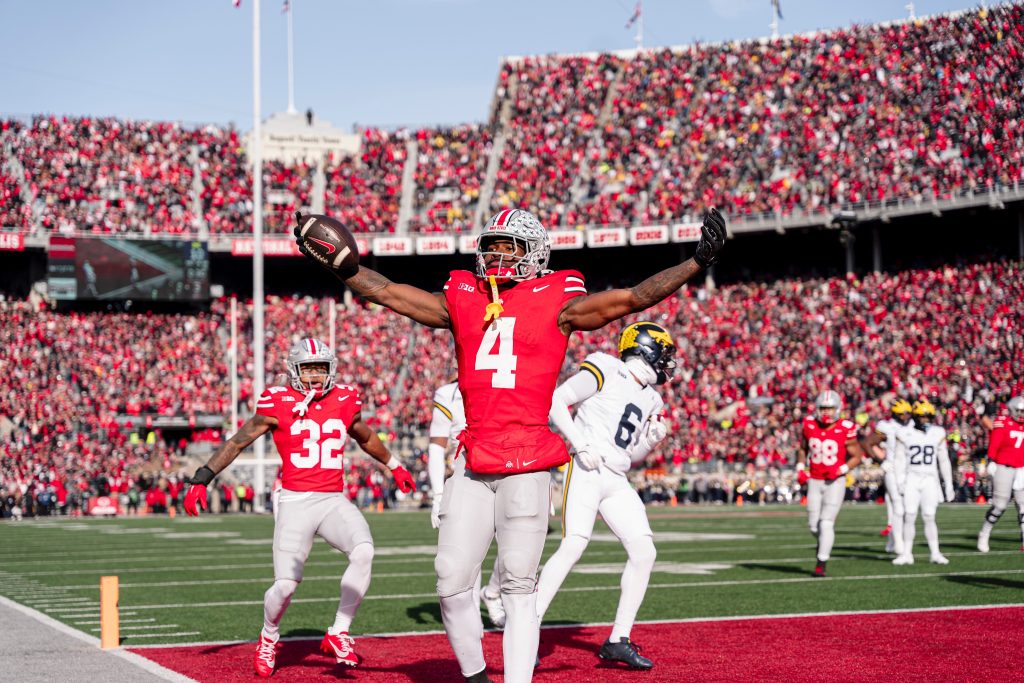 Ohio State WR Jeremiah Smith | Image Credit: The Ohio State University Department of Athletics