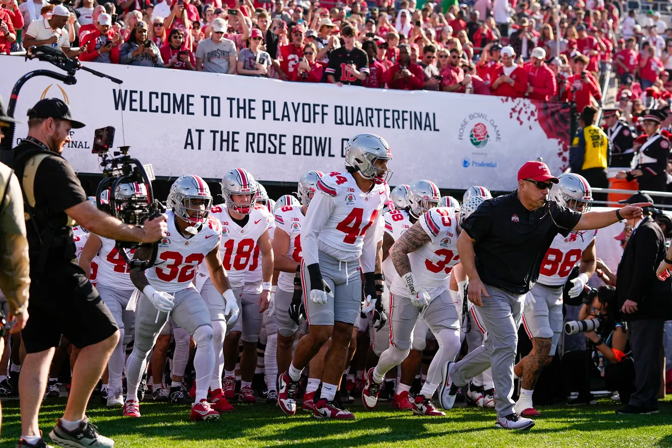 Ohio State Football Buckeyes Dominate No. 1 Seed Ducks in Rose Bowl