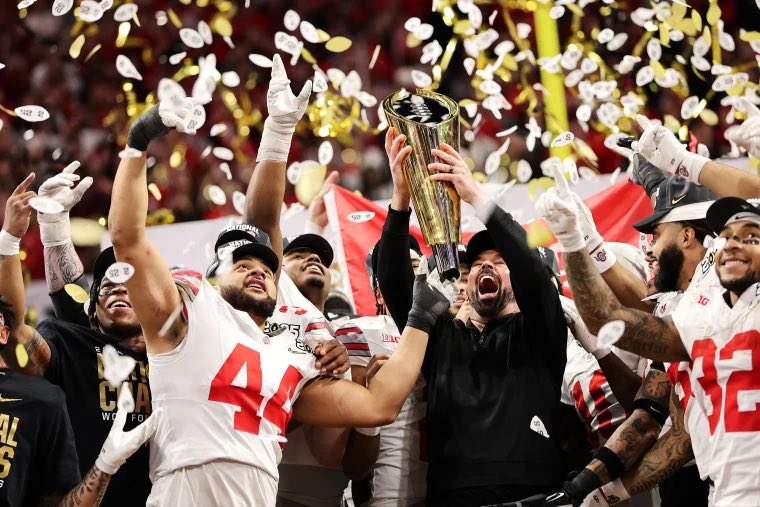 Ryan Day, Ohio State win 2024 College Football Playoff National Championship | Image Credit: The Ohio State University Department of Athletics