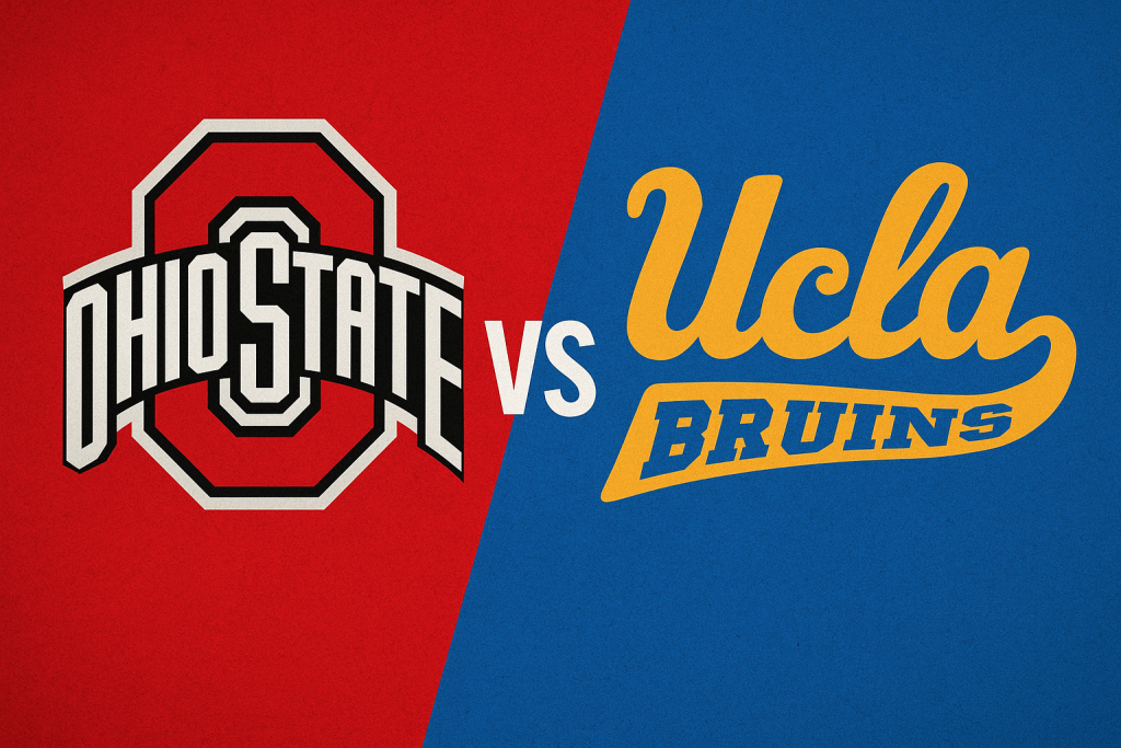 Ohio State vs. UCLA Hype Trailer Cover Graphic