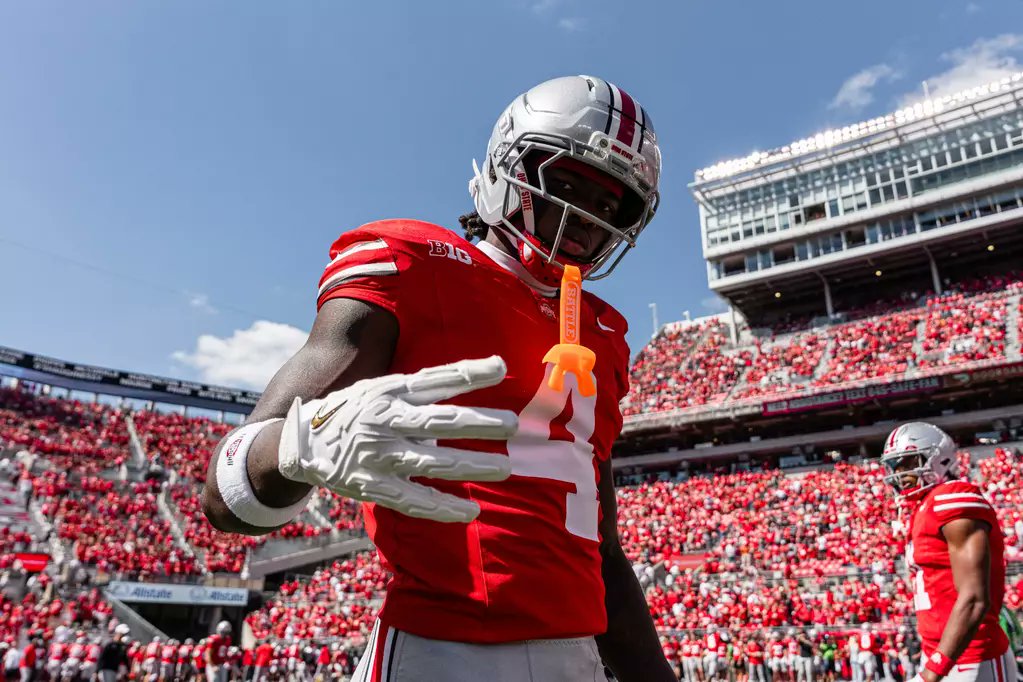 Ohio State WR Jeremiah Smith | Image Credit: Ohio State Football