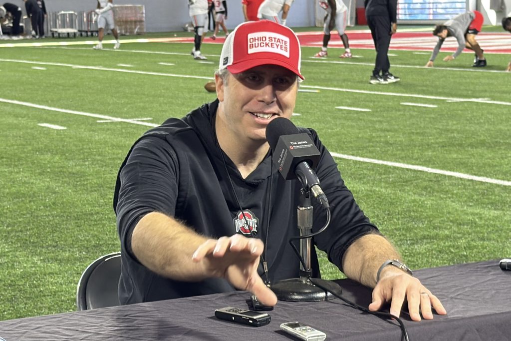 Ohio State OC Arthur Smith | Image Credit: Blake Biscardi/The Silver Bulletin