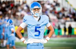 Ohio State WR target Blake Wong | Image Credit: Prep Redzone