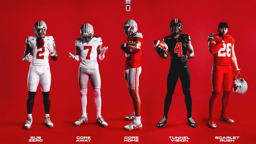 Ohio State Full Uniform Rotation for 2026 Season | Image Credit: Ohio State Football