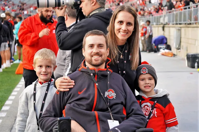Tyson Gentry and family | Image Credit: The Columbus Dispatch