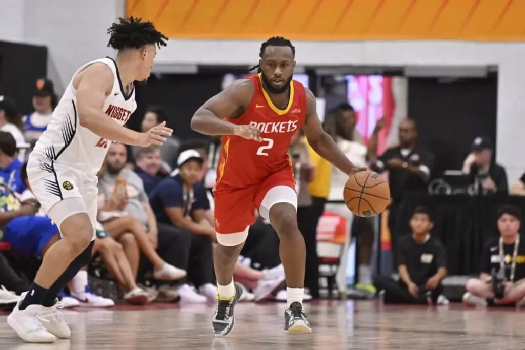Bruce Thornton, who became Ohio State's all-time leading scorer last season, is making an early impact with the Houston Rockets' summer-league team. David Becker / NBAE via Getty Images