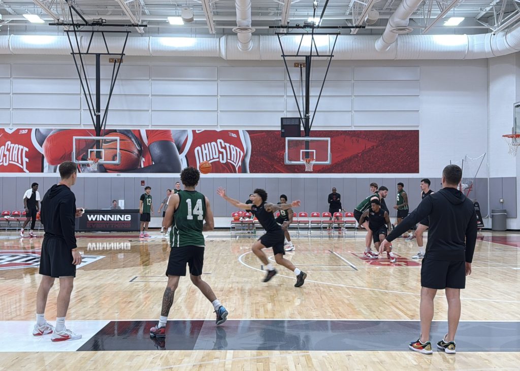 Ohio State basketball practice 07.21.26 | Image Credit: Blake Biscardi/The Silver Bulletin