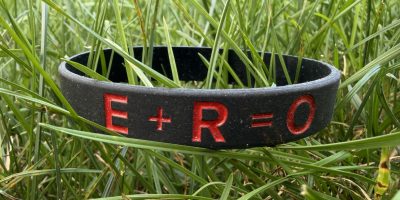 E + R = O Wristband | Image Credit: Blake Biscardi/The Silver Bulletin