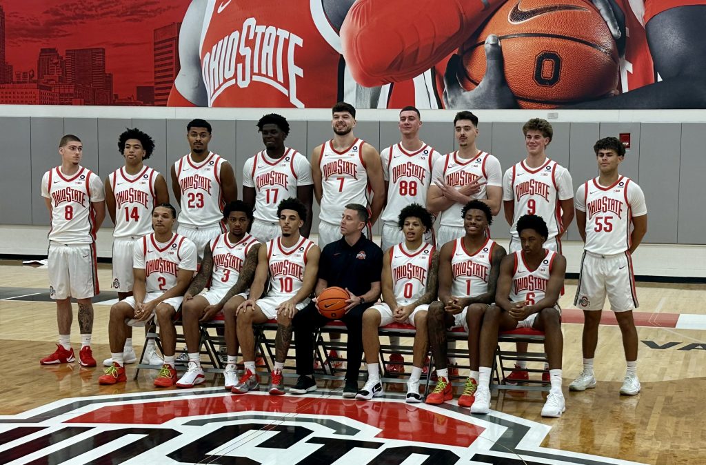 OSU Men’s Basketball Team Photo from media day. Credit: Grant Kincaid -The Silver Bulletin